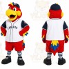 Colorful Tropical Parrot Mascot Costume