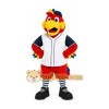 Colorful Tropical Parrot Mascot Costume Colorful Tropical Parrot Mascot Costume