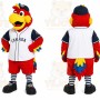 Colorful Tropical Parrot Mascot Costume