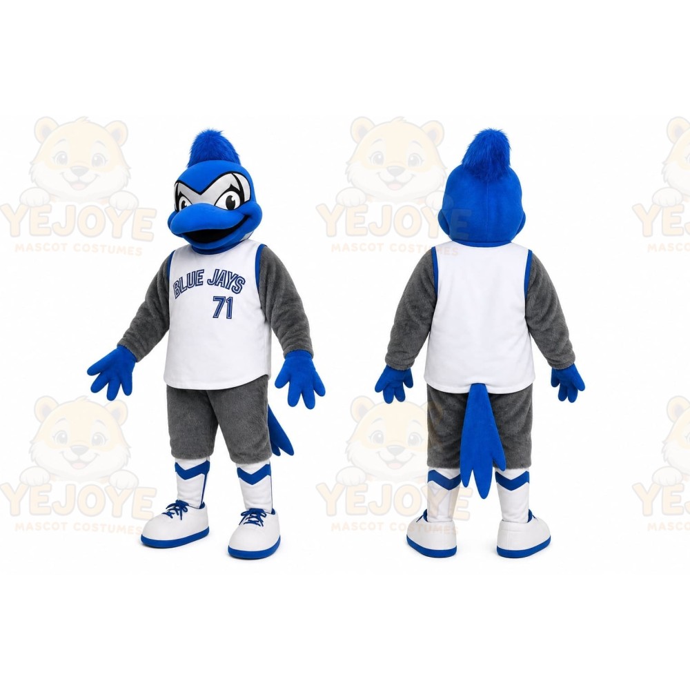 Blue Sports Mascot Mascot Costume