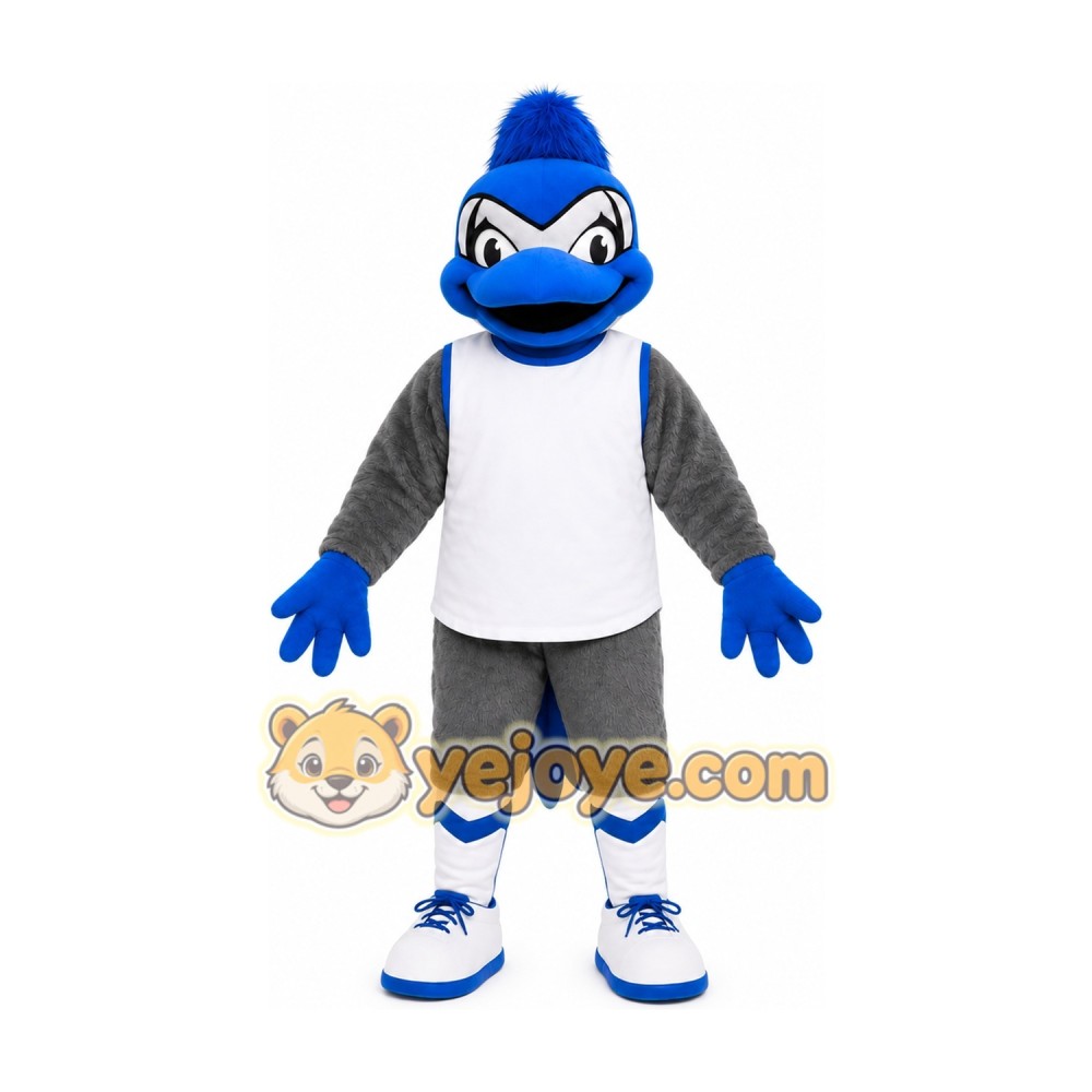 Blue Sports Mascot Mascot Costume