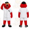 Red Baseball Boy Mascot Costume