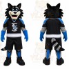 Black Wolf Sports Mascot Costume