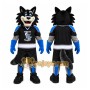 Black Wolf Sports Mascot Costume