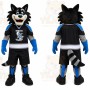 Black Wolf Sports Mascot Costume