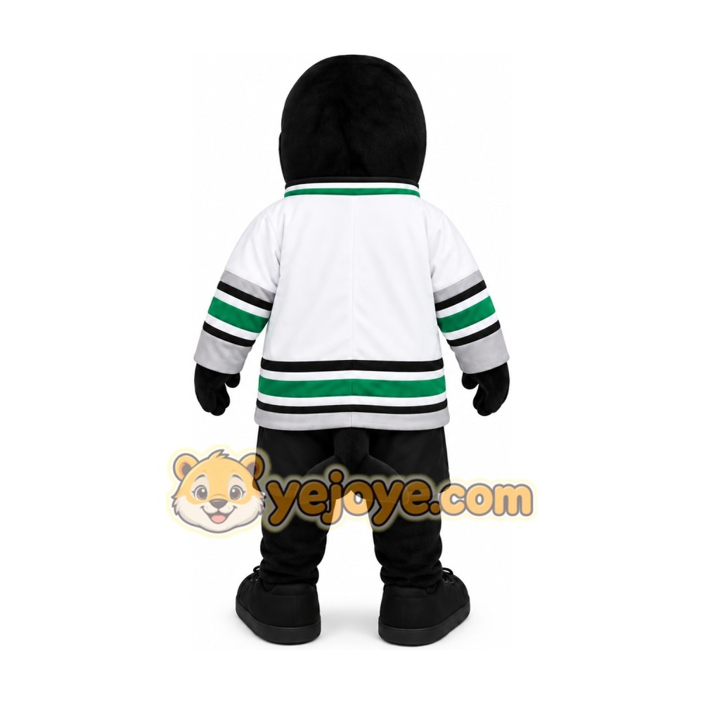 Black and White Orca Mascot Costume Adult Size Black and White Orca Mascot Costume Adult Size