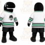 Black and White Orca Mascot Costume Adult Size