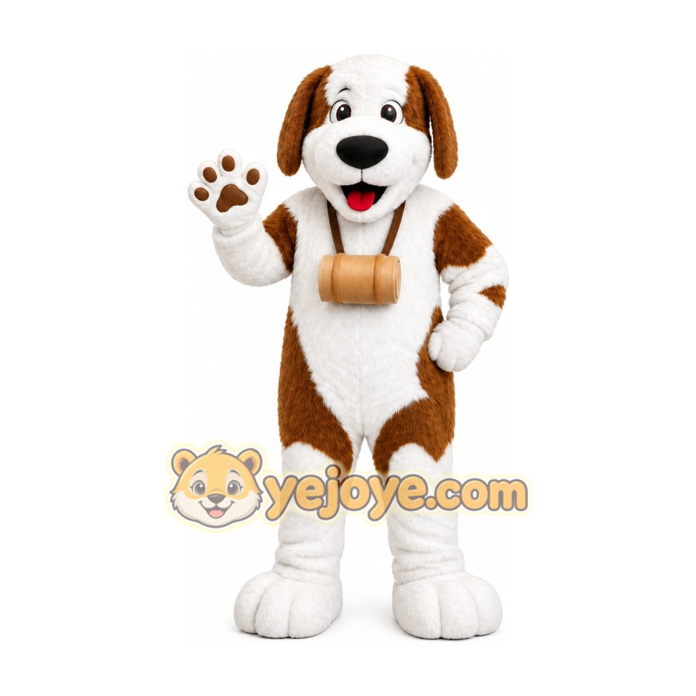 Spotted Puppy Mascot Costume Spotted Puppy Mascot Costume