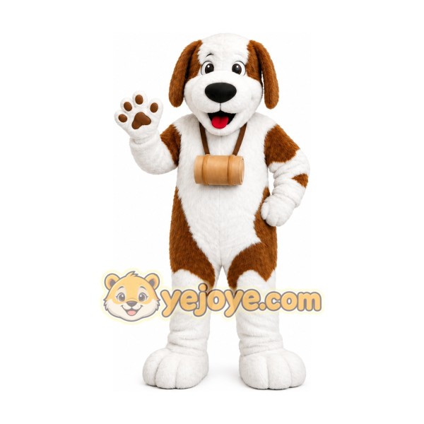 Spotted Puppy Mascot Costume