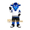 Blue Bull Sports Mascot Costume Blue Bull Sports Mascot Costume