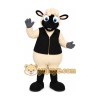 Black White Sheep Mascot Costume Black White Sheep Mascot Costume