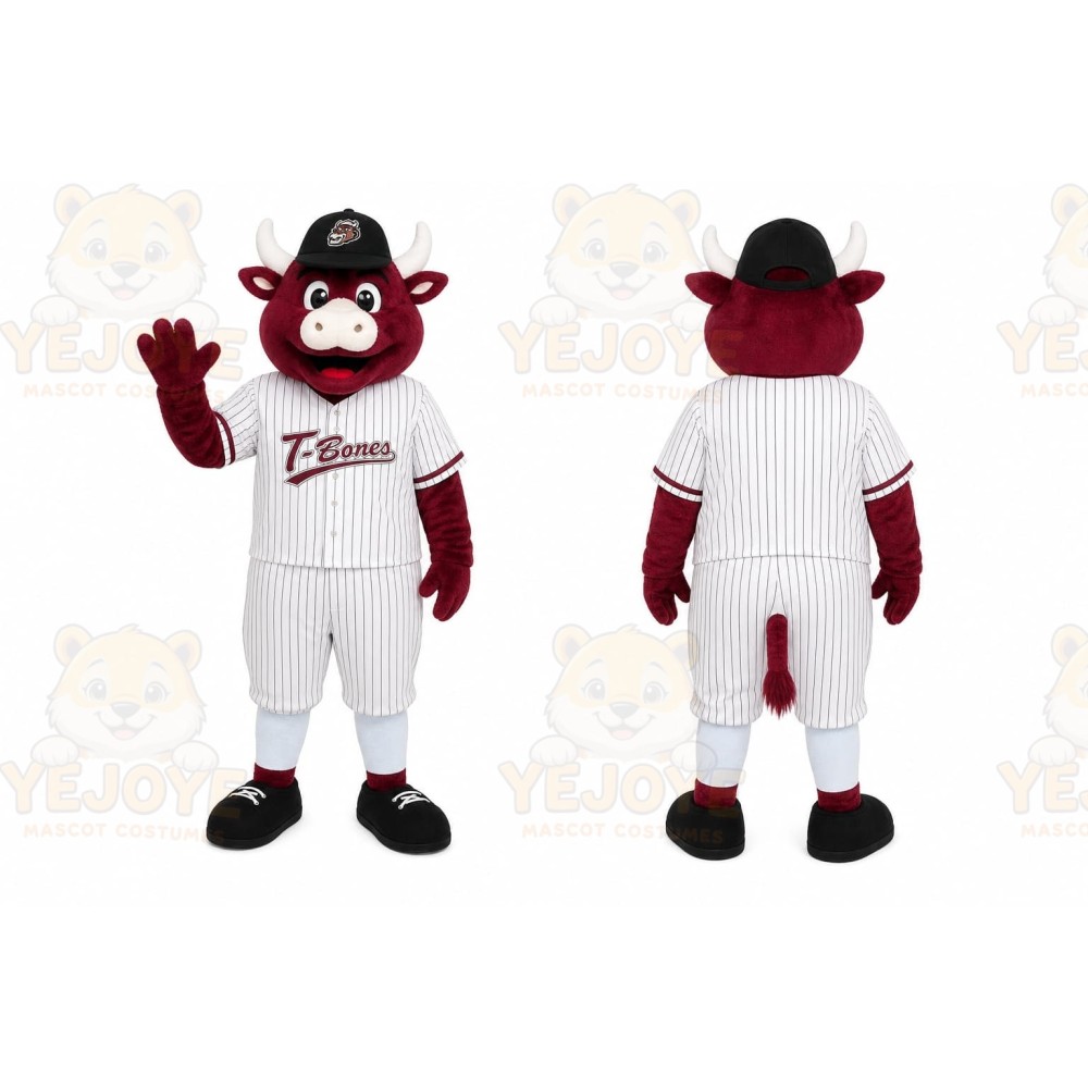 Red Bull Mascot Costume Adult Size
