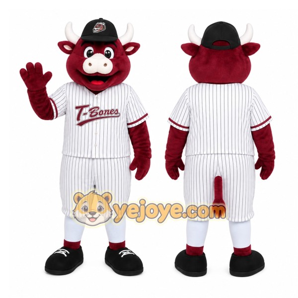 Red Bull Mascot Costume Adult Size
