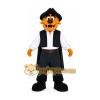 Graduate Dog Mascot Costume Graduate Dog Mascot Costume