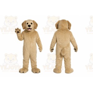 Beige Puppy Mascot Costume