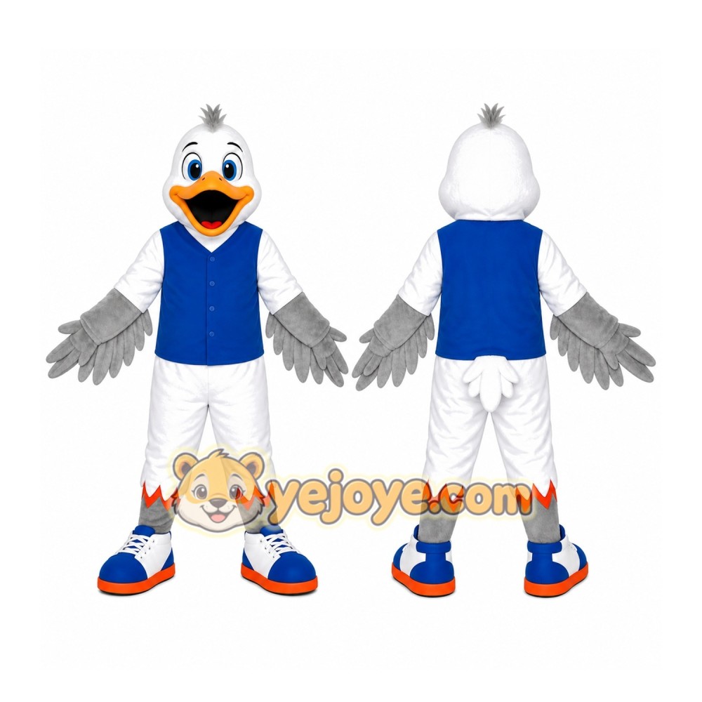 Eagle Cheerleader Mascot Costume Eagle Cheerleader Mascot Costume