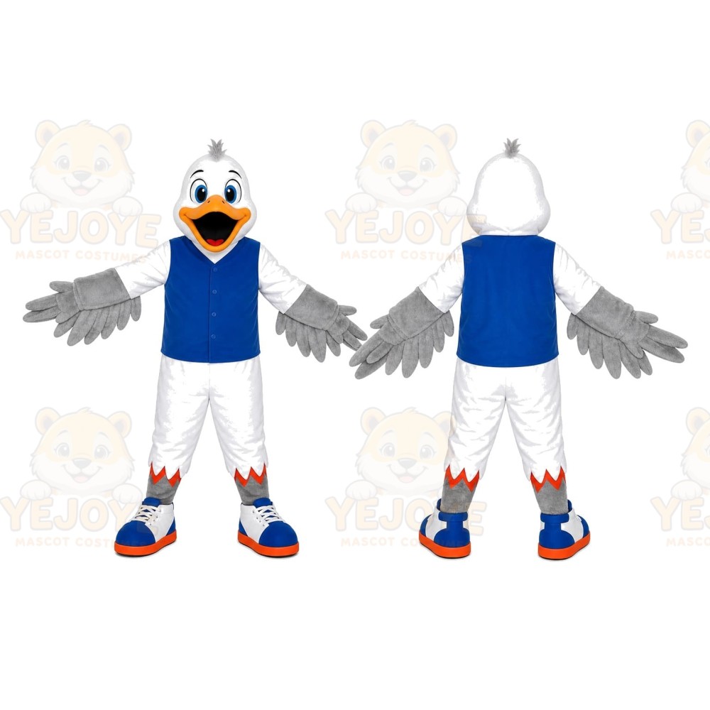 Eagle Cheerleader Mascot Costume