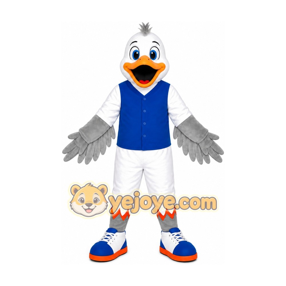 Eagle Cheerleader Mascot Costume Eagle Cheerleader Mascot Costume