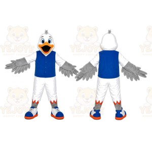 Eagle Cheerleader Mascot Costume