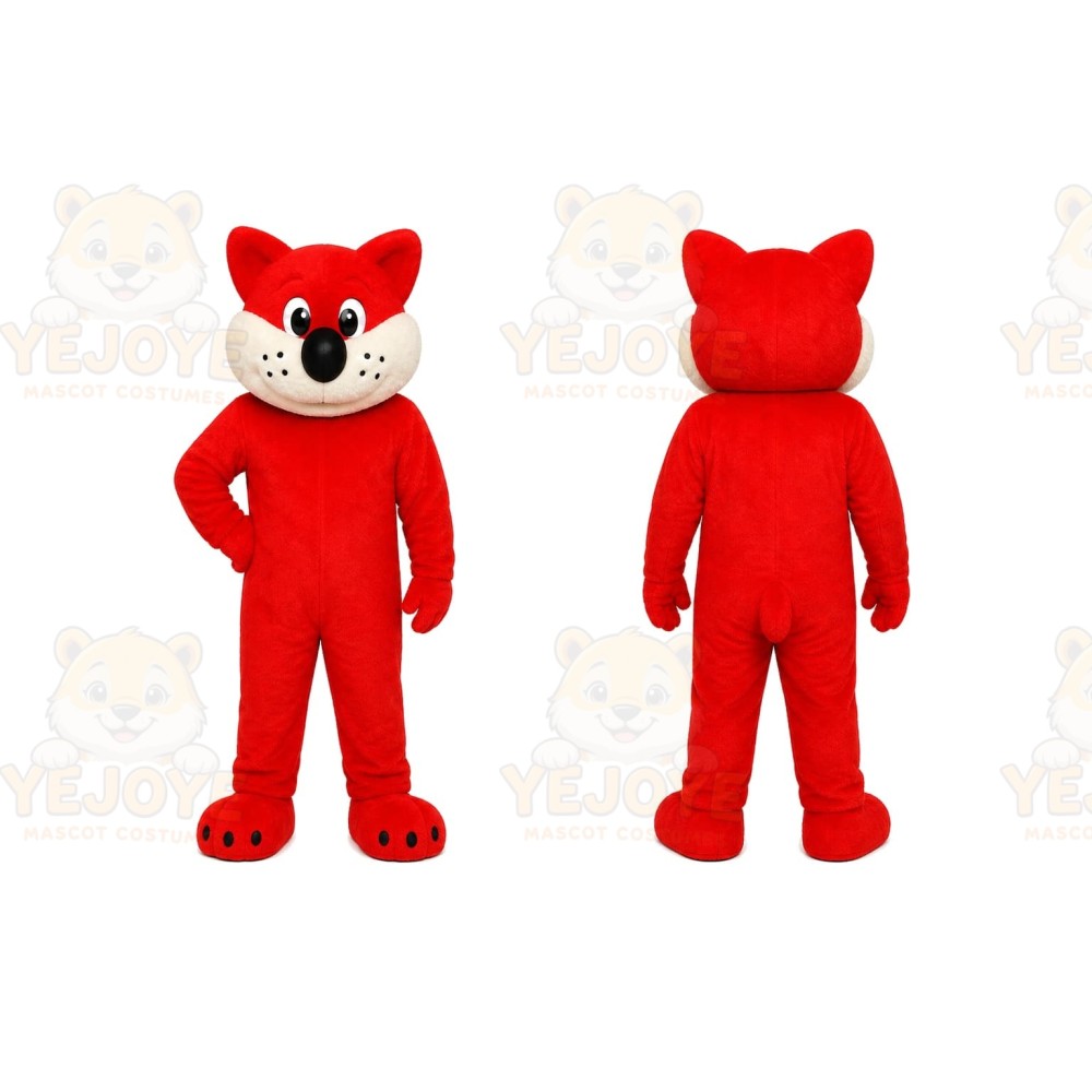 Red Fox Mascot Costume