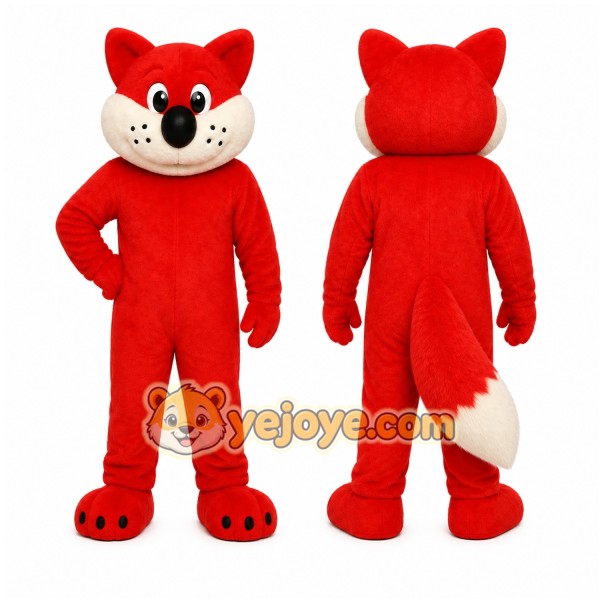 Red Fox Mascot Costume