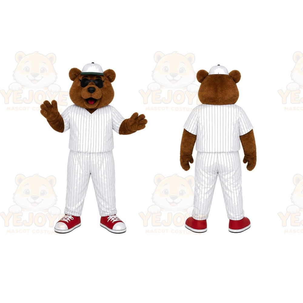 White Bear Mascot Costume