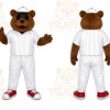 White Bear Mascot Costume