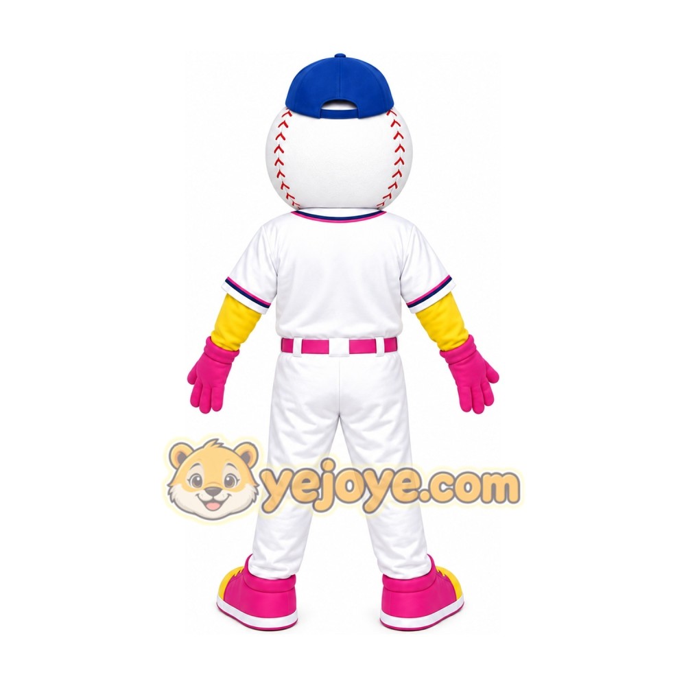 White Sports Character Mascot Costume White Sports Character Mascot Costume
