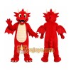 Red Dragon Mascot Costume Red Dragon Mascot Costume