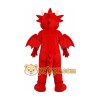 Red Dragon Mascot Costume Red Dragon Mascot Costume