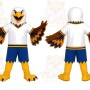 Sports Eagle Mascot Costume