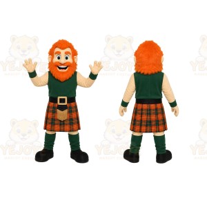 Orange Hair Girl Mascot Costume