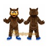 Brown Owl Mascot Costume Adult Size Brown Owl Mascot Costume Adult Size