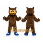 Brown Owl Mascot Costume Adult Size