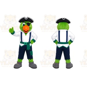 Green Parrot Referee Mascot Costume