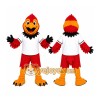Cartoon Cardinal Mascot Costume Adult Size