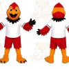 Cartoon Cardinal Mascot Costume Adult Size
