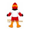 Cartoon Cardinal Mascot Costume Adult Size