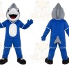Blue Shark Mascot Costume