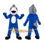 Blue Shark Mascot Costume