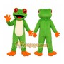 Green Frog Mascot Costume