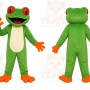 Green Frog Mascot Costume