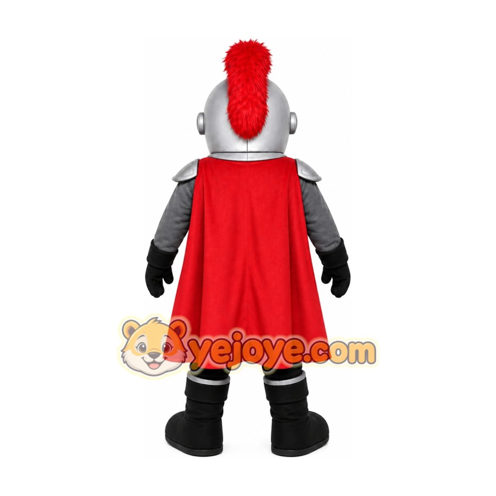 Black Knight Mascot Costume Black Knight Mascot Costume