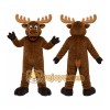 Brown Moose Mascot Costume Brown Moose Mascot Costume