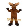 Brown Moose Mascot Costume Brown Moose Mascot Costume