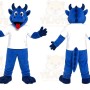 Blue Dragon Mascot Costume