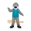 Gray Dolphin Mascot Costume Gray Dolphin Mascot Costume