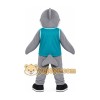 Gray Dolphin Mascot Costume Gray Dolphin Mascot Costume
