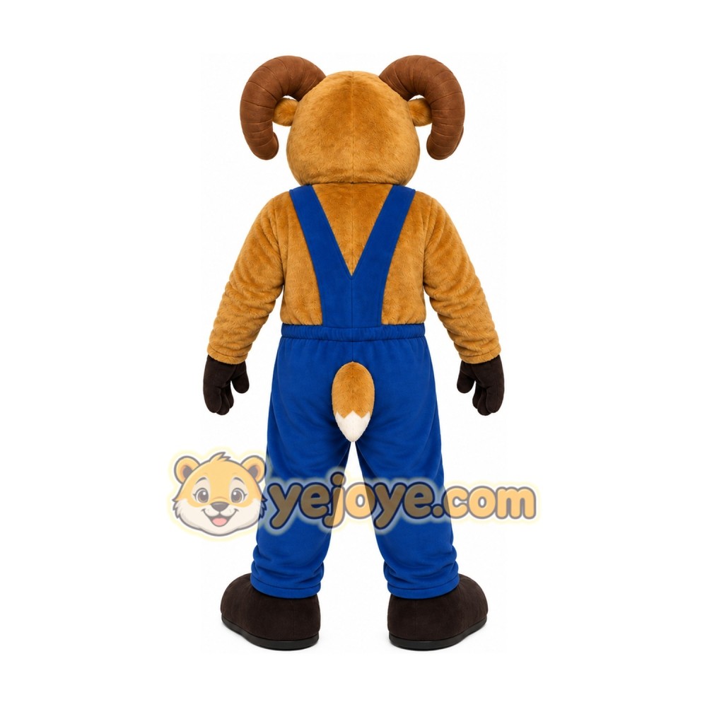 Lion Overalls Mascot Costume Lion Overalls Mascot Costume