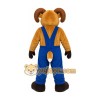 Lion Overalls Mascot Costume Lion Overalls Mascot Costume